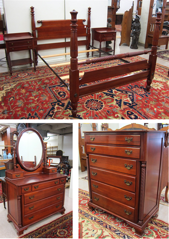 FIVE-PIECE VICTORIAN STYLE CHERRY