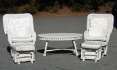 FIVE PIECE WICKER SETFive piec