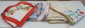 FIVE PIECED COTTON QUILTSFive