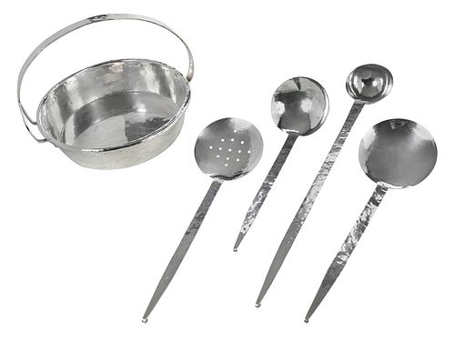 FIVE PIECES BRANDIMARTE SILVER