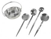 FIVE PIECES BRANDIMARTE SILVER
