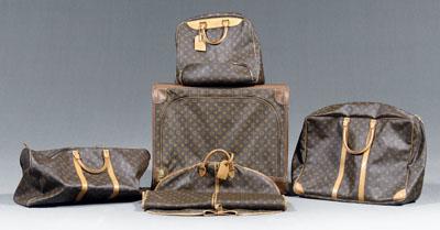 Five pieces Louis Vuitton
