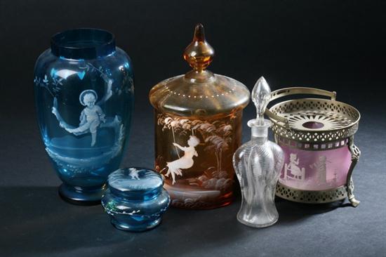 FIVE PIECES MARY GREGORY