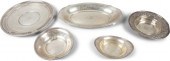 FIVE PIECES OF AMERICAN SILVER