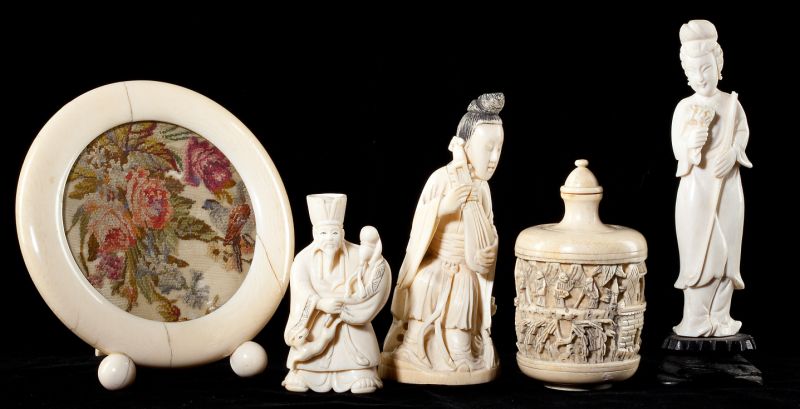 Five Pieces of Asian Ivorythe first