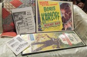 FIVE PIECES OF BORIS KARLOFF A