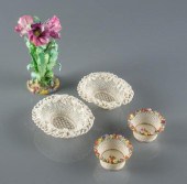 FIVE PIECES OF BRITISH PORCELA