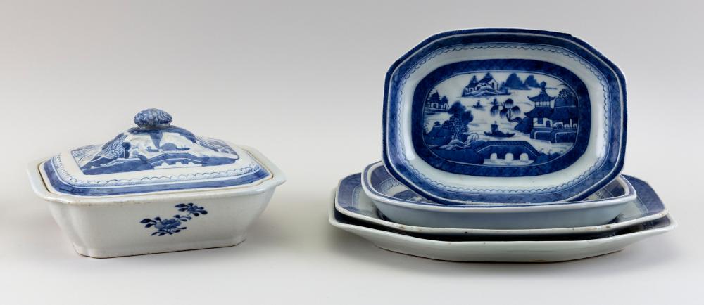 FIVE PIECES OF CHINESE EXPORT