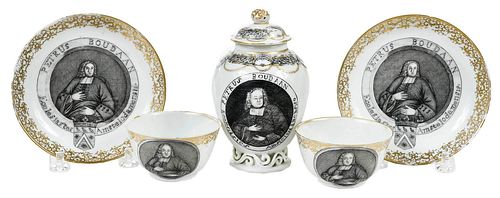 FIVE PIECES OF CHINESE EXPORT