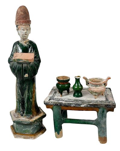 FIVE PIECES OF EARLY CHINESE