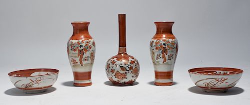 FIVE PIECES OF JAPANESE