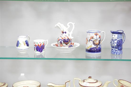 FIVE PIECES OF MINIATURE CHINA.