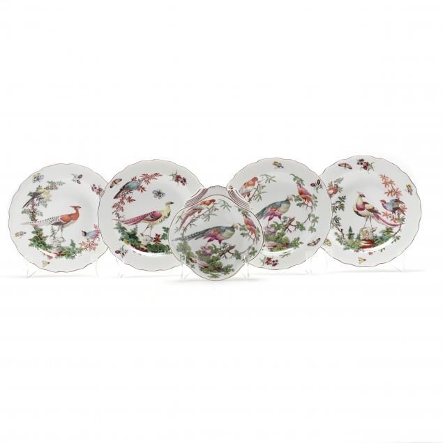 FIVE PIECES OF MOTTAHEDEH