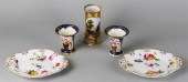 FIVE PIECES OF PORCELAIN INCLU