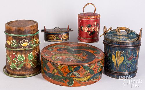 FIVE PIECES OF SCANDINAVIAN