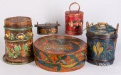 FIVE PIECES OF SCANDINAVIAN WO