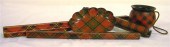 Five pieces of Tartanware: a '