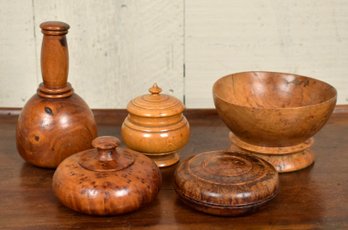Five pieces of vintage and