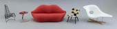 FIVE PIECES OF VITRA DESIGN MU