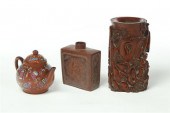 FIVE PIECES.  Probably late 19