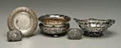 Five pieces sterling hollowwar
