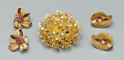 Five pieces Tiffany jewelry,