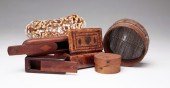 FIVE PIECES WITH BOXES, SEWERT