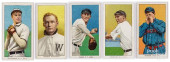 FIVE PIEDMONT CIGARETTE BASEBA