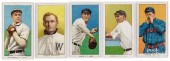 FIVE PIEDMONT CIGARETTE BASEBA