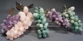FIVE POLISHED ROSE QUARTZ, AVE