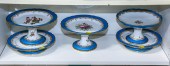 FIVE PORCELAIN DE PARIS SERVIN