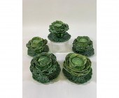 Five Portugese Lettuce Ware ma