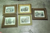 FIVE PRINTS. All by Debat Pons
