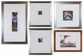 FIVE PRINTS BY LAURA BEATTY AN