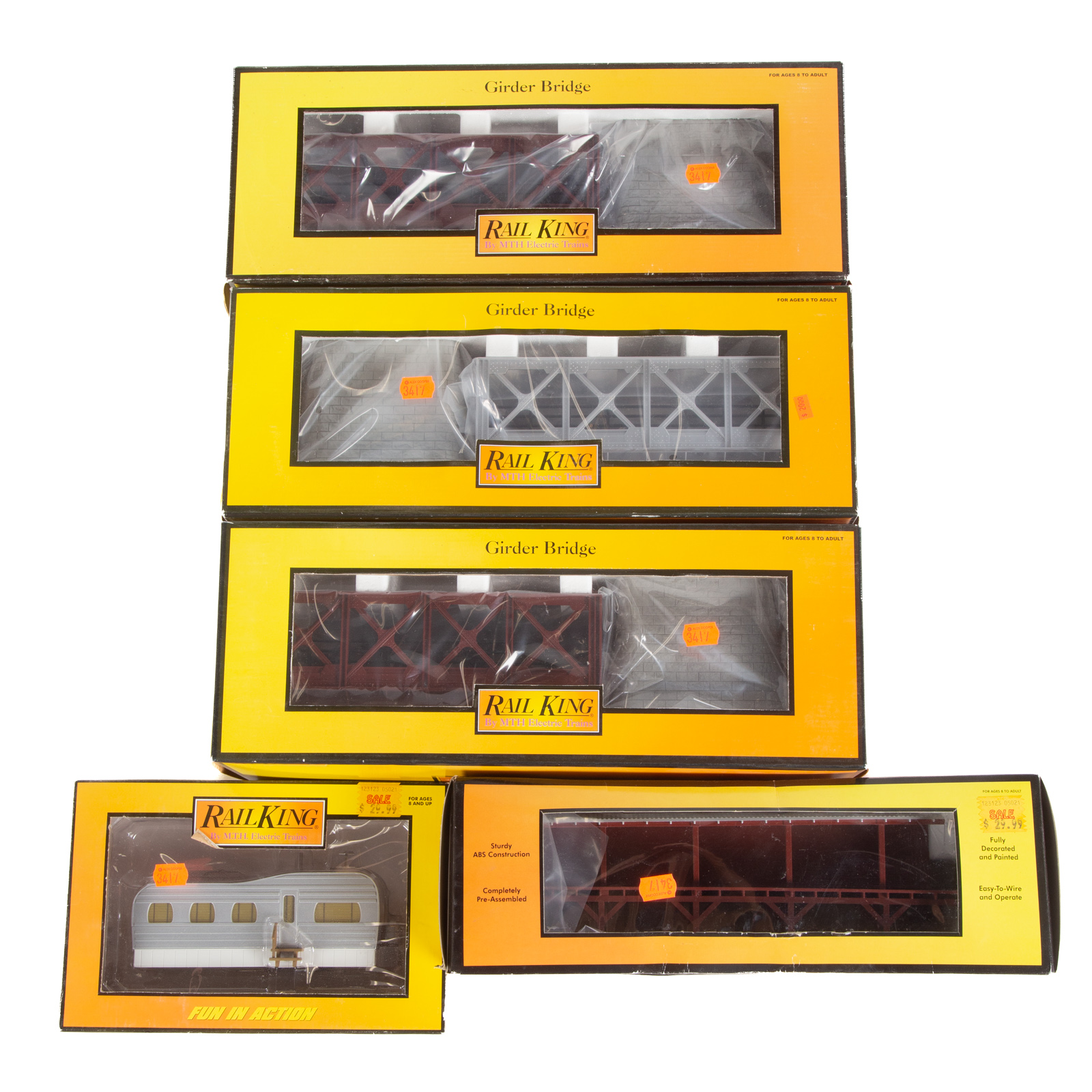FIVE RAIL KING ACCESSORIES Includes