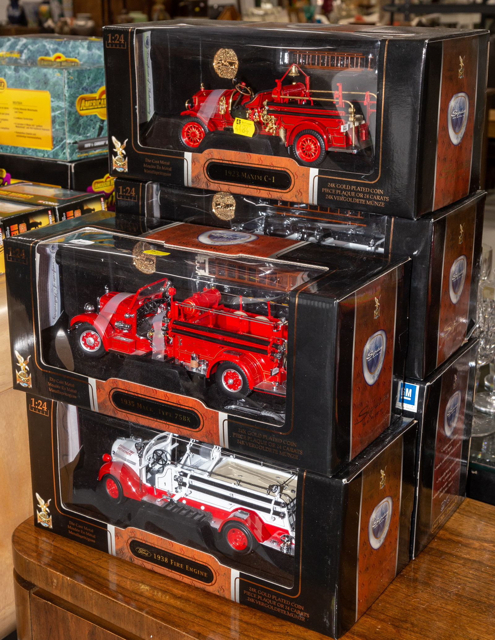 FIVE ROAD CHAMPS 1/24TH SCALE