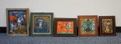 FIVE ROMANIAN ICONS AND FOLK A