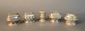 FIVE RONSON SILVERPLATE TABLE