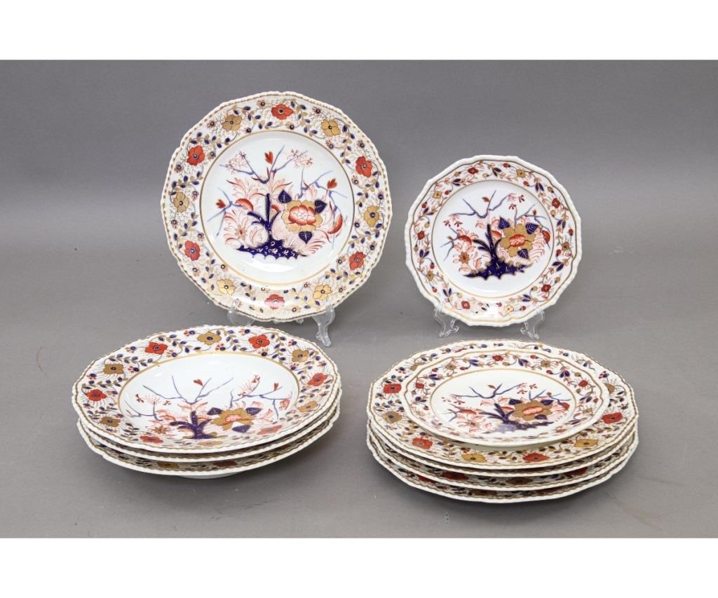 Five Royal Crown Derby Asian "Rose"