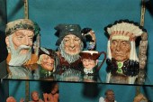 FIVE ROYAL DOULTON CHARACTER M