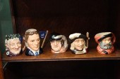 FIVE ROYAL DOULTON CHARACTER M