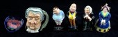FIVE ROYAL DOULTON PIECES & A