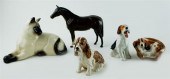 FIVE ROYAL DOULTON PORCELAIN M
