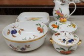 FIVE ROYAL WORCESTER EVESHAM P