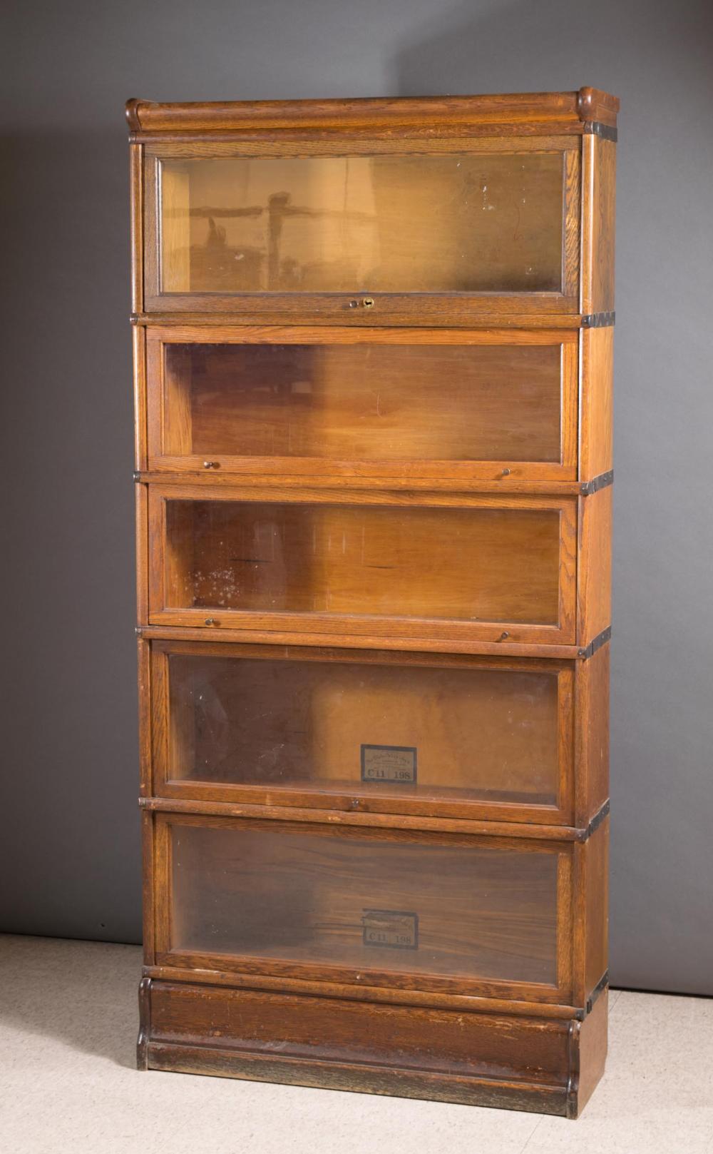 FIVE-SECTION STACKING OAK