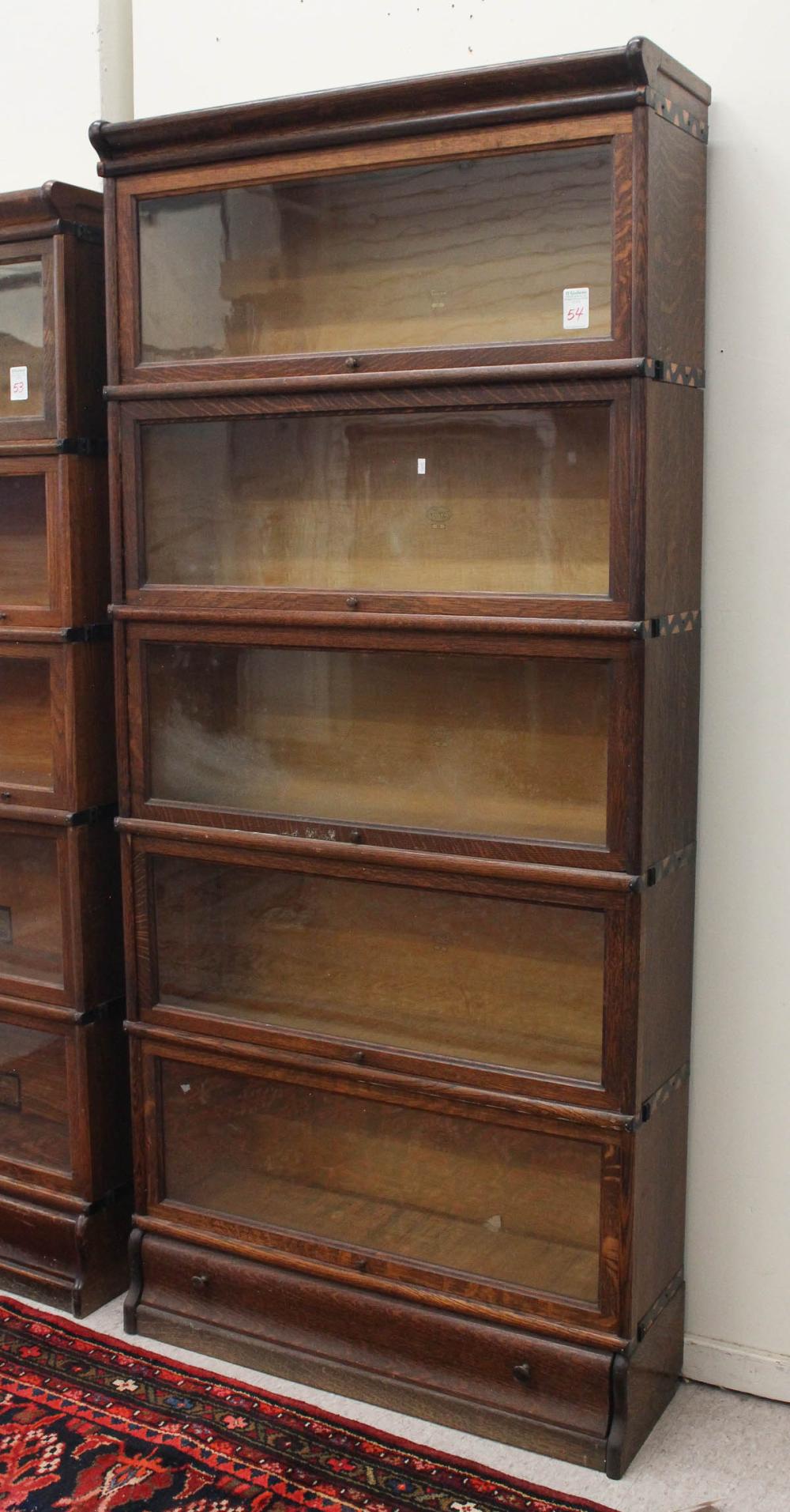FIVE-SECTION STACKING OAK