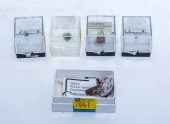 FIVE SEMI-PRECIOUS GEMSTONE MI