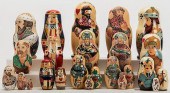 FIVE SETS OF RUSSIAN NESTING D