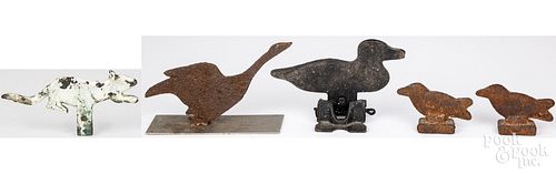 FIVE SHEET IRON SHOOTING GALLERY