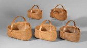 Five Shelton sisters baskets: